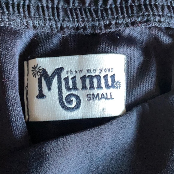 Show Me Your MuMu Black Skirt with Fringe SMALL - Picture 4 of 5